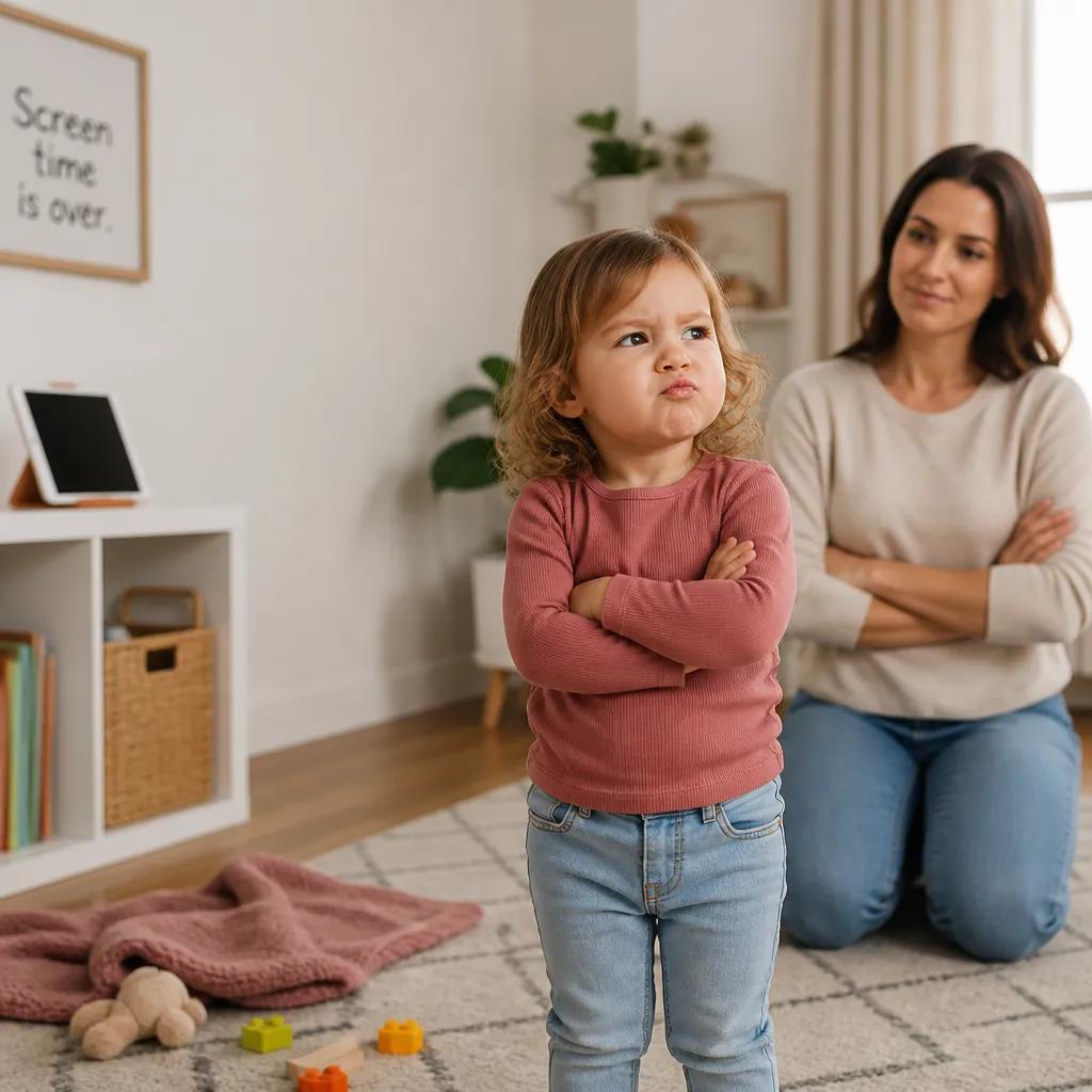 Por qué los niños pequeños empujan los límites — y por qué la consistencia importa